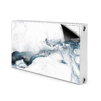 Capa magnética para radiador Abstração de inverno