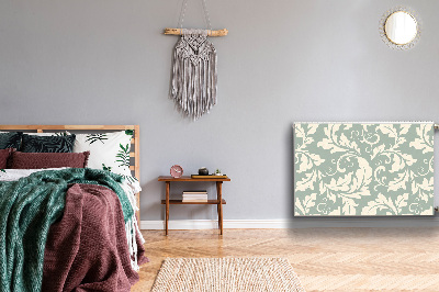 Capa magnética para radiador Papel de parede retrô