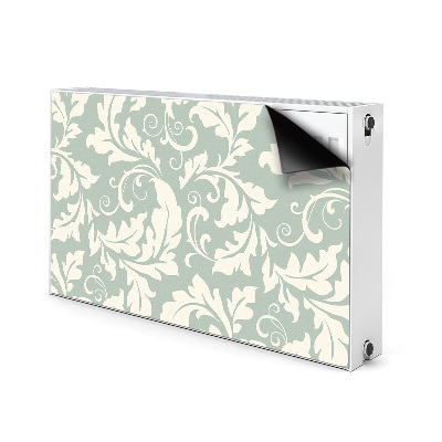 Capa magnética para radiador Papel de parede retrô