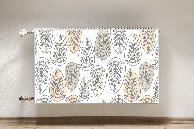 Capa magnética para radiador Folhas gráficas