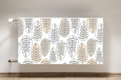 Capa magnética para radiador Folhas gráficas