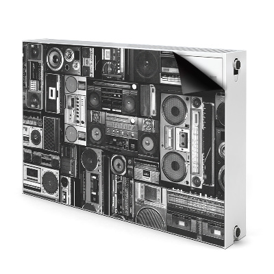 Cobertura magnética para radiador Caixa de som da velha escola