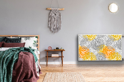 Cobertura magnética para radiador Crisântemos