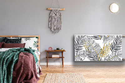 Capa magnética para radiador Folhas de palmeira