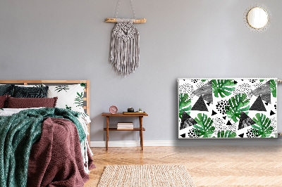 Cobertura magnética para radiador Selva abstrata