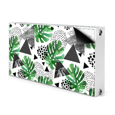 Cobertura magnética para radiador Selva abstrata