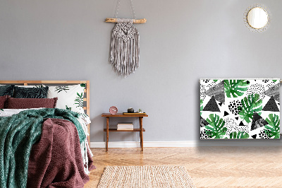 Cobertura magnética para radiador Selva abstrata