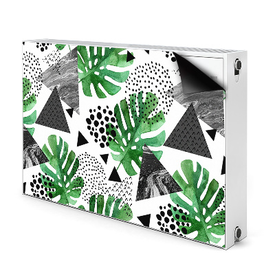 Cobertura magnética para radiador Selva abstrata