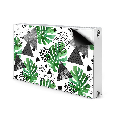 Cobertura magnética para radiador Selva abstrata