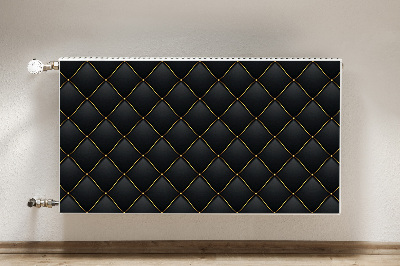 Capa magnética para radiador Lindo padrão acolchoado