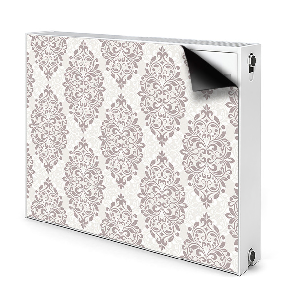 Cobertura magnética para radiador Padrão de damasco