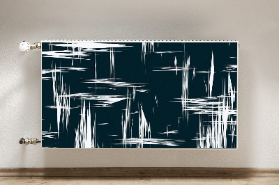 Capa magnética para radiador Arranhões brancos