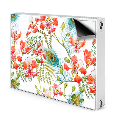 Capa magnética para radiador penas de pavão