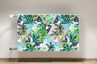 Capa magnética para radiador Mosaico tropical