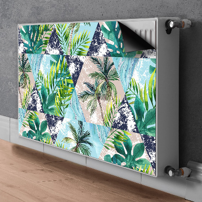Capa magnética para radiador Mosaico tropical