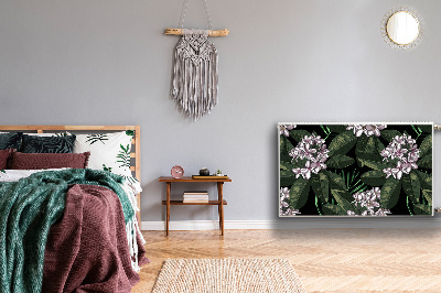 Cobertura magnética para radiador Flores exóticas