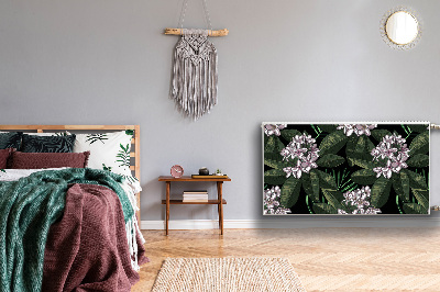 Cobertura magnética para radiador Flores exóticas