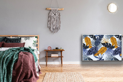 Capa magnética para radiador Folhas de palmeira