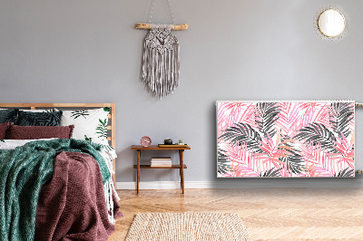 Cobertura magnética para radiador Folhas de palmeira