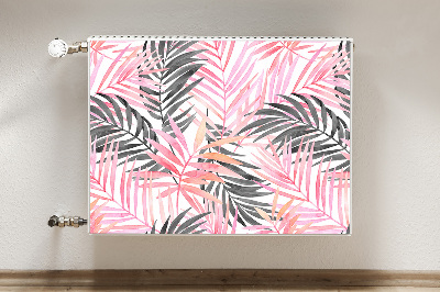 Cobertura magnética para radiador Folhas de palmeira