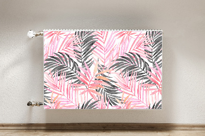 Cobertura magnética para radiador Folhas de palmeira