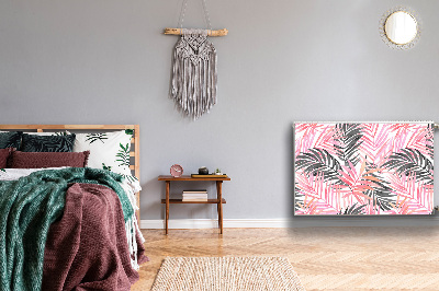 Cobertura magnética para radiador Folhas de palmeira