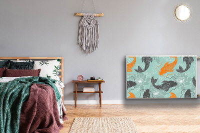 Cobertura magnética para radiador carpa chinesa