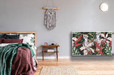 Cobertura magnética para radiador Um papagaio nos trópicos