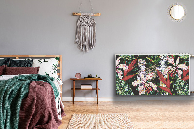 Cobertura magnética para radiador Um papagaio nos trópicos