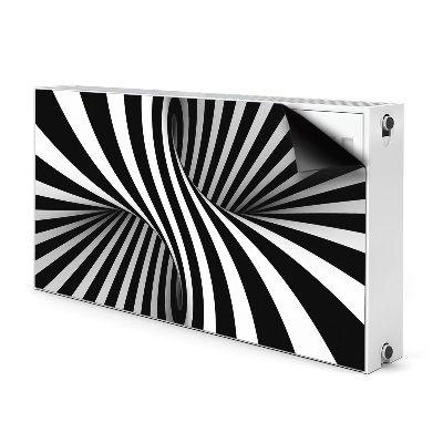 Capa magnética para radiador Ilusão de abstração