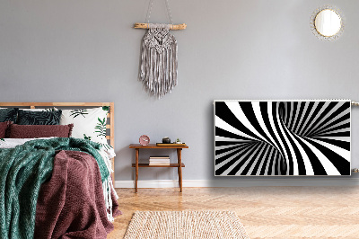 Capa magnética para radiador Ilusão de abstração