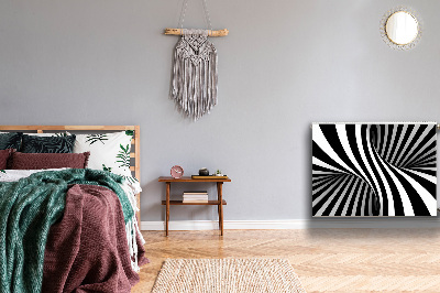 Capa magnética para radiador Ilusão de abstração