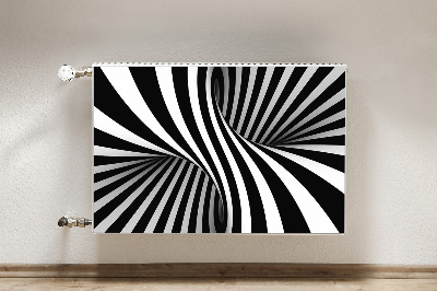 Capa magnética para radiador Ilusão de abstração