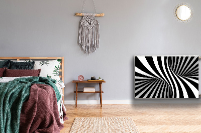 Capa magnética para radiador Ilusão de abstração