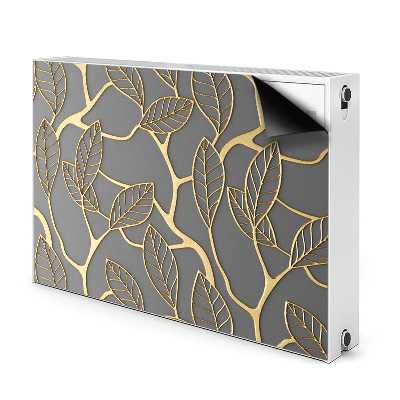 Cobertura magnética para radiador Padrão frondoso