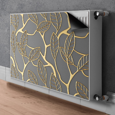 Cobertura magnética para radiador Padrão frondoso