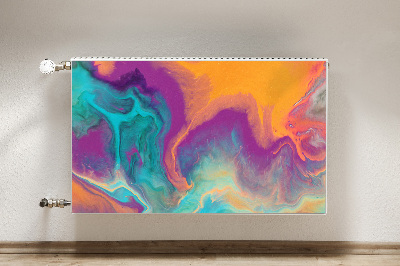 Cobertura magnética para radiador Padrões coloridos