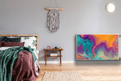 Cobertura magnética para radiador Padrões coloridos