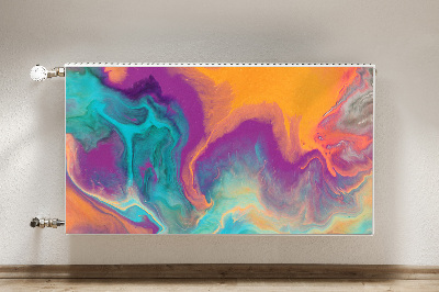 Cobertura magnética para radiador Padrões coloridos