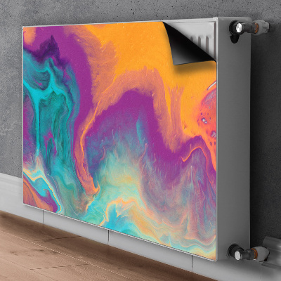 Cobertura magnética para radiador Padrões coloridos