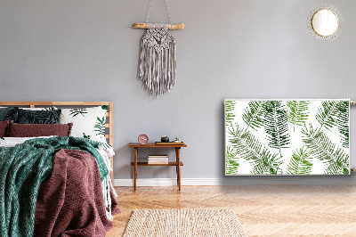 Capa magnética para radiador Folhas de palmeira