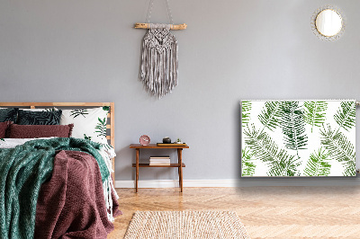 Capa magnética para radiador Folhas de palmeira