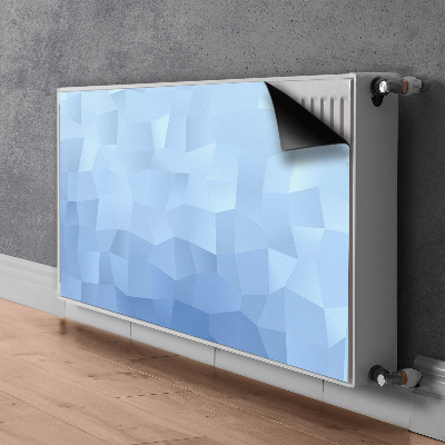 Capa magnética para radiador Abstração azul
