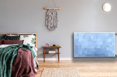 Capa magnética para radiador Abstração azul