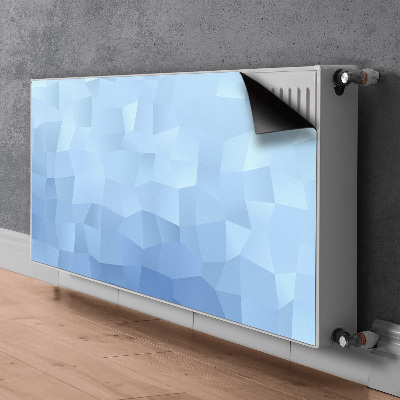Capa magnética para radiador Abstração azul