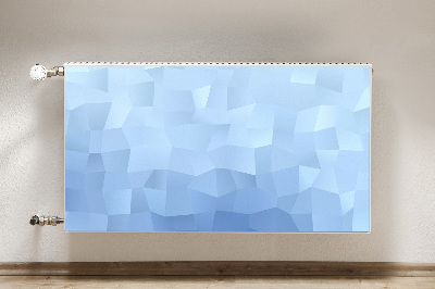 Capa magnética para radiador Abstração azul