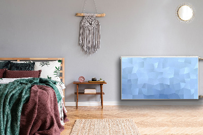 Capa magnética para radiador Abstração azul