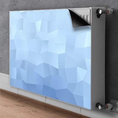 Capa magnética para radiador Abstração azul