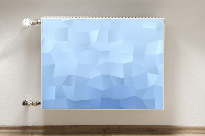 Capa magnética para radiador Abstração azul