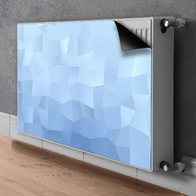 Capa magnética para radiador Abstração azul